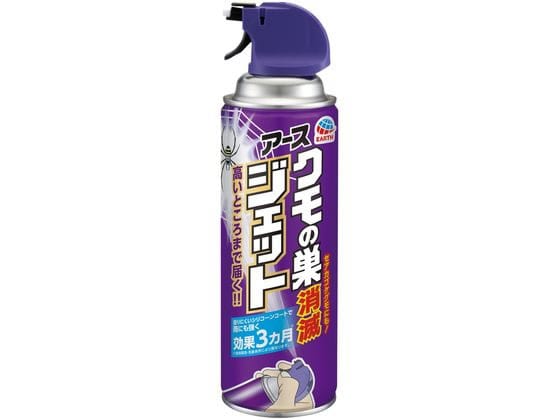 アース製薬 クモの巣消滅ジェット 450mL 1本（ご注文単位1本)【直送品】