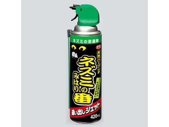 アース製薬 ネズミのみはり番 追い出しジェット 420mL 1個（ご注文単位1個)【直送品】