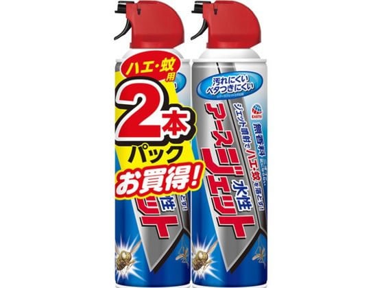 アース製薬 水性アースジェット 400mL 2本パック 1パック（ご注文単位1パック)【直送品】