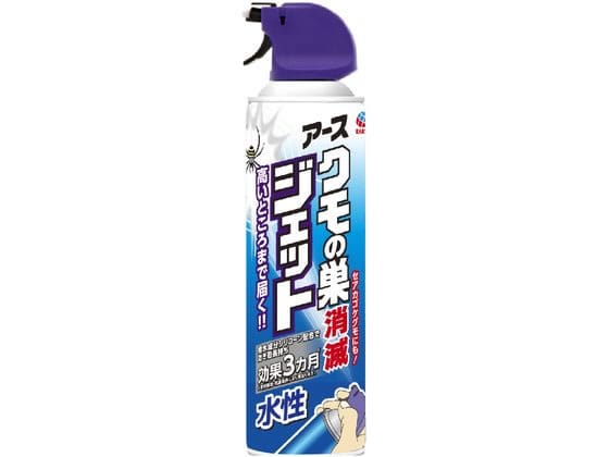 アース製薬 水性クモの巣消滅ジェット 400mL 1本（ご注文単位1本)【直送品】