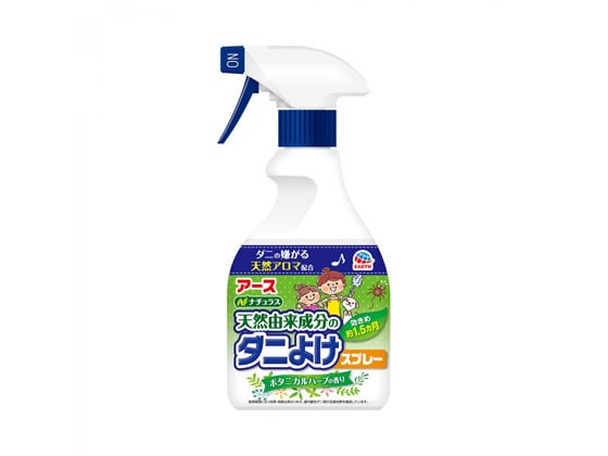 アース製薬 ナチュラス天然由来 ダニよけスプレー ボタニカルハーブ350ml 1個（ご注文単位1個)【直送品】