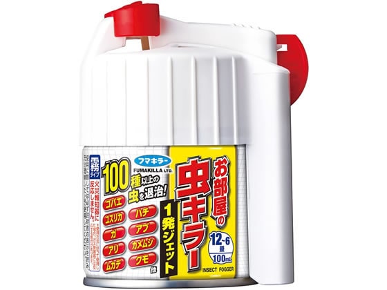 フマキラー お部屋の虫キラー 1発ジェット 100mL 1個（ご注文単位1個)【直送品】