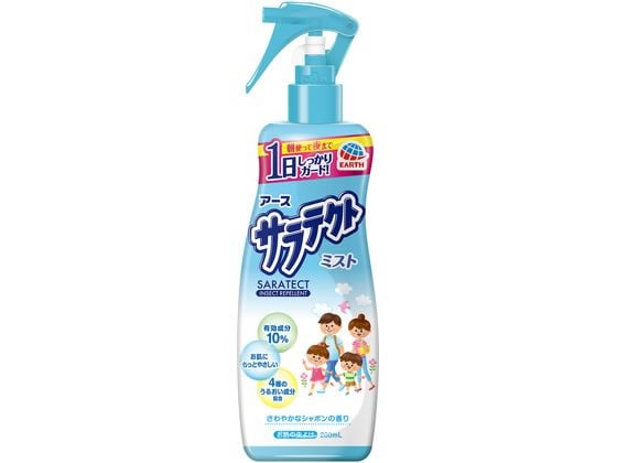 アース製薬 サラテクト ミスト 200ml 1個（ご注文単位1個)【直送品】