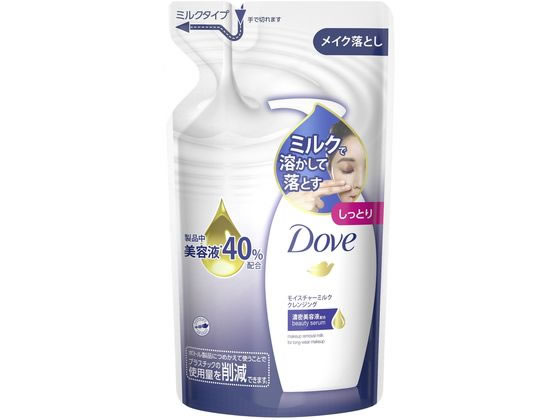 ユニリーバ ダヴ モイスチャーミルククレンジング 詰替用 180ml 1個（ご注文単位1個)【直送品】