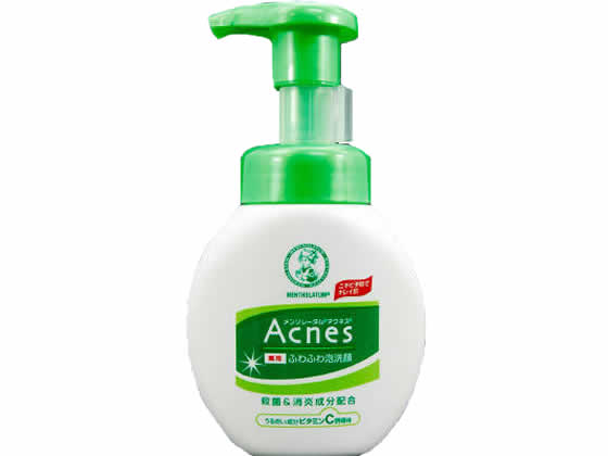 ロート製薬 メンソレータムアクネス 薬用ふわふわな泡洗顔本体 160ml 1個（ご注文単位1個)【直送品】