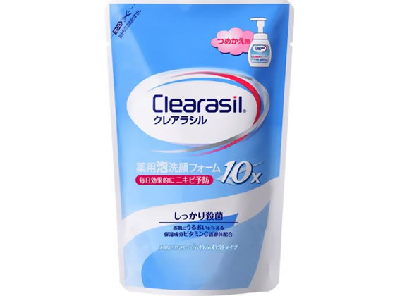 レキットベンキーザJ クレアラシル 薬用泡洗顔フォーム10x 詰替用 180ml 1個（ご注文単位1個)【直送品】