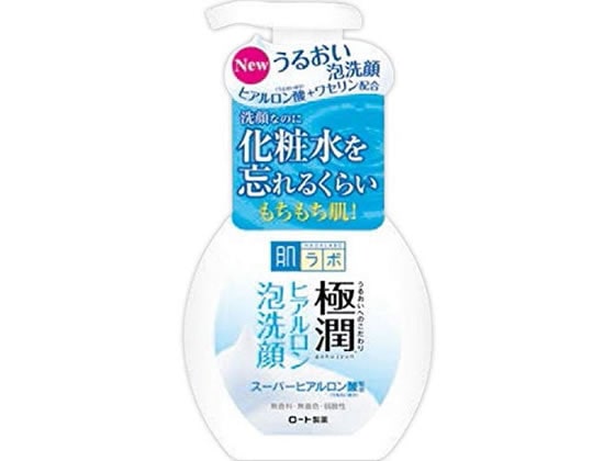 ロート製薬 肌ラボ 極潤 ヒアルロン 泡洗顔 160ml 1個（ご注文単位1個)【直送品】