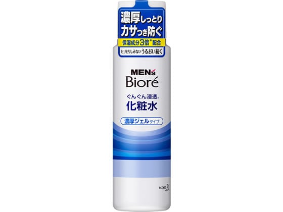 KAO メンズビオレ 浸透化粧水 濃厚ジェルタイプ 180ml 1本（ご注文単位1本)【直送品】