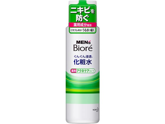 KAO メンズビオレ 浸透化粧水 薬用アクネケアタイプ 180ml 1本（ご注文単位1本)【直送品】