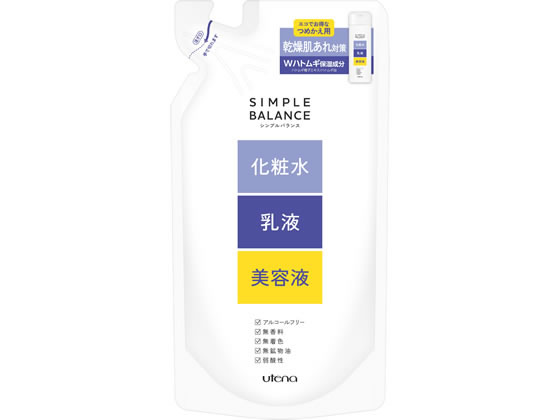 ウテナ シンプルバランス ハトムギローション つめかえ用 200ml 1個（ご注文単位1個)【直送品】