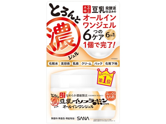 常盤薬品 なめらか本舗 とろんと濃ジェル 本体 100g 1個（ご注文単位1個)【直送品】