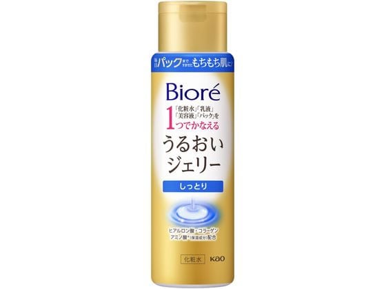 KAO ビオレ うるおいジェリー しっとり 本体 180ml 1本（ご注文単位1本)【直送品】