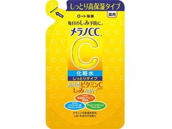 ロート製薬 メラノCC 薬用しみ対策 美白化粧水しっとり 詰替 1個（ご注文単位1個)【直送品】