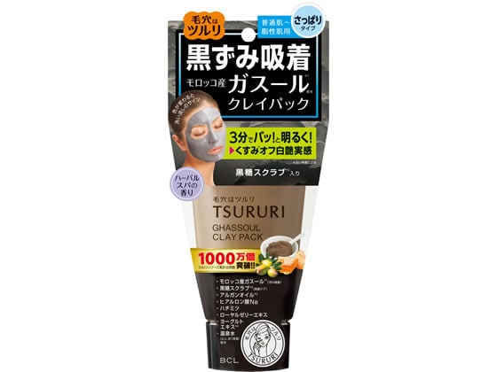 スタイリングライフ ツルリ 黒ずみ吸着 うるおいガスールパック 150g 1本（ご注文単位1本)【直送品】