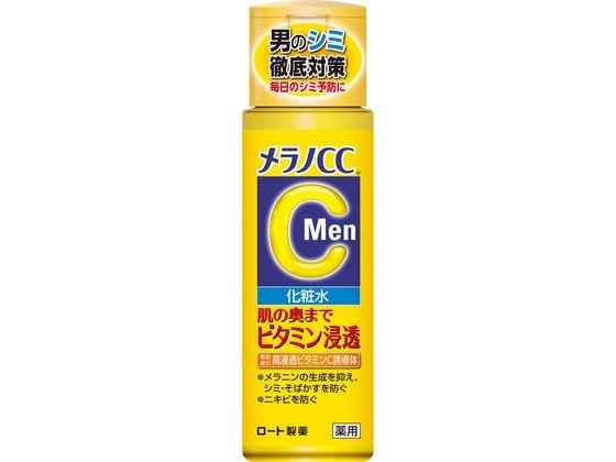 ロート製薬 メラノCCMen 薬用しみ対策美白化粧水 170mL 1本（ご注文単位1本)【直送品】