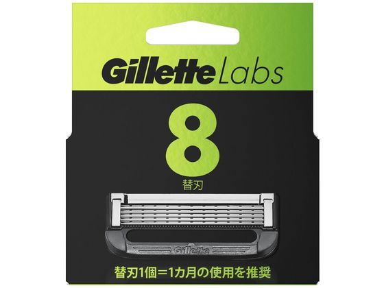 P&Gジャパン ジレット ラボ 角質除去バー搭載 替刃 8個 1個（ご注文単位1個)【直送品】