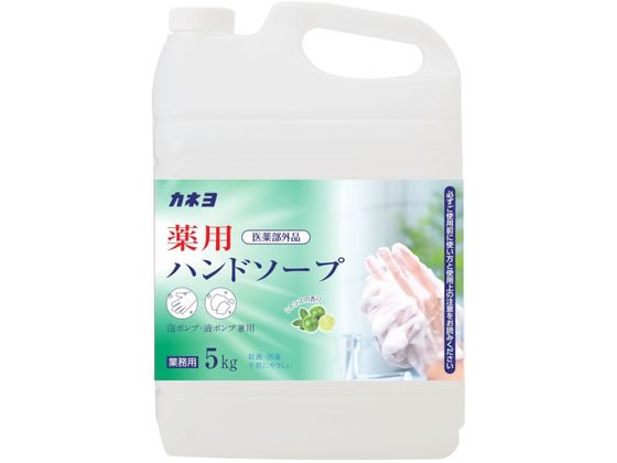 カネヨ石鹸 カネヨ薬用ハンドソープ5kg 1個（ご注文単位1個)【直送品】