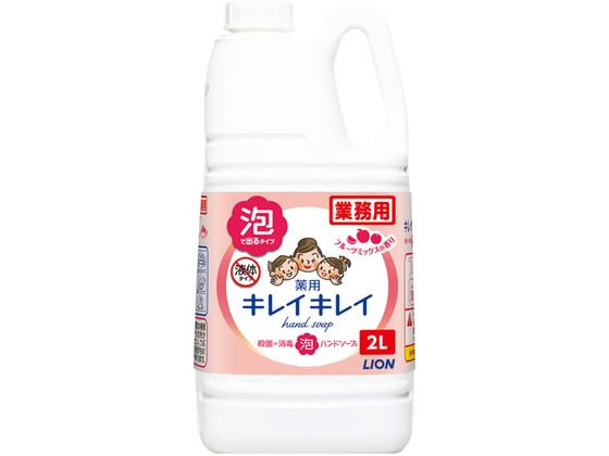 ライオンハイジーン キレイキレイ薬用泡ハンドソープ フルーツミックスの香り 2L 1個（ご注文単位1個)【直送品】