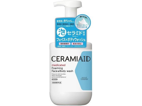 コーセーコスメポート セラミエイド 薬用フェイス&ボディウォッシュ 本体 480ml 1個（ご注文単位1個)【直送品】