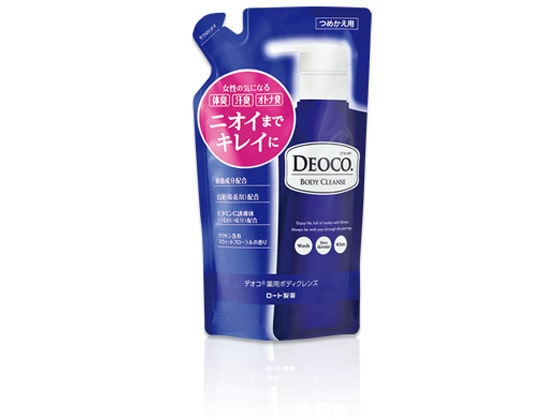 ロート製薬 デオコ 薬用ボディクレンズ つめかえ用 250ml 1個（ご注文単位1個)【直送品】