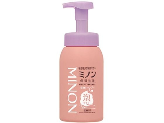 第一三共 ミノン 全身シャンプー 泡タイプ 500mL 1本（ご注文単位1本)【直送品】