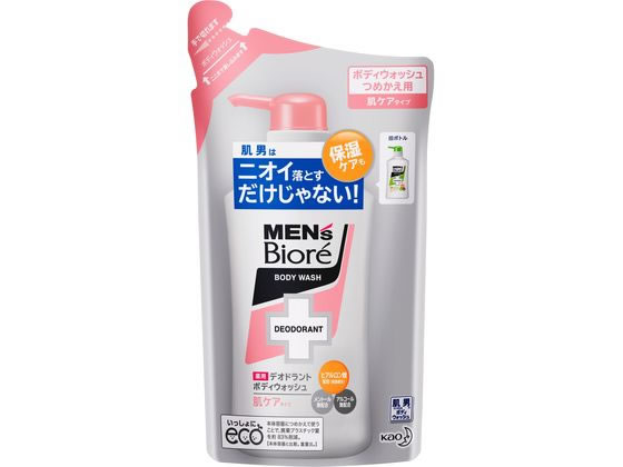 KAO メンズビオレ薬用デオドラントボディウォッシュ肌ケア詰替380ml 1個（ご注文単位1個)【直送品】