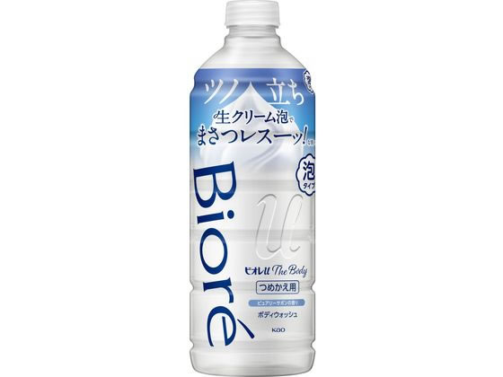 KAO ビオレu ザ・ボディ 泡タイプ ピュアリーサボン 詰替 440ml 1個（ご注文単位1個)【直送品】