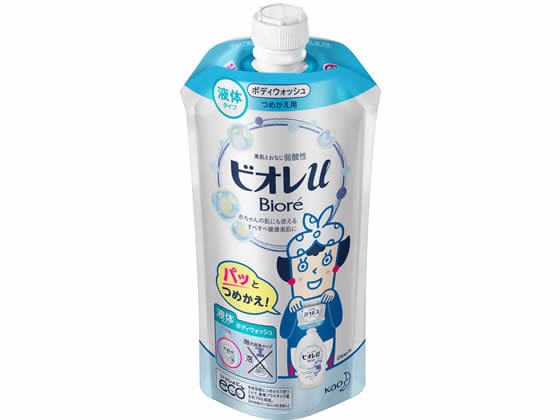 KAO ビオレu つめかえ用 340ml 1個（ご注文単位1個)【直送品】