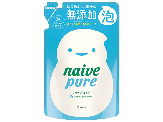 クラシエ ナイーブピュア 泡ボディソープ 詰替用 450ml 1個（ご注文単位1個)【直送品】