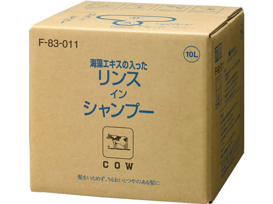 バイソン 牛乳ブランド 海藻リンスインシャンプー10L 110316 1個（ご注文単位1個)【直送品】