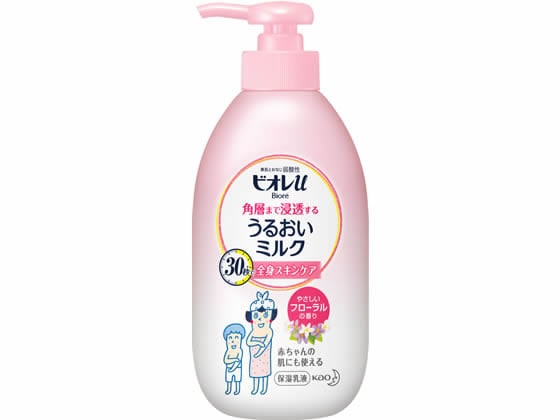 KAO ビオレu 角層まで浸透する うるおいミルク フローラル300ml 1本（ご注文単位1本)【直送品】