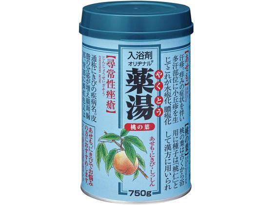 オリヂナル 薬湯桃の葉 750g 1個（ご注文単位1個)【直送品】