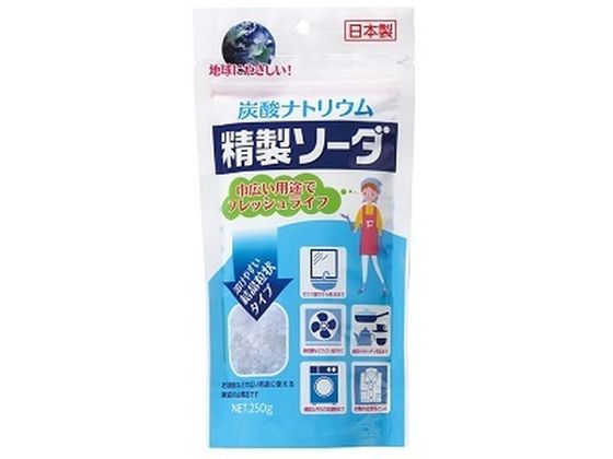 扶桑化学 精製ソーダ 250g 1個（ご注文単位1個)【直送品】