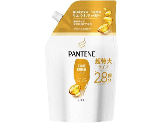 P&G パンテーン エクストラダメージケア シャンプー 詰替 超特大 860mL 1個（ご注文単位1個)【直送品】