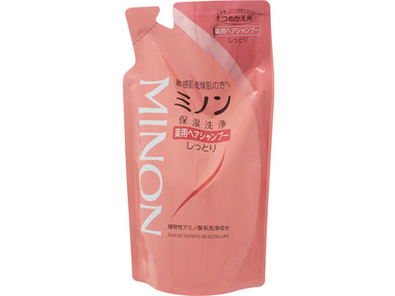 第一三共 ミノン 薬用ヘアシャンプー 詰替用 380ml 1個（ご注文単位1個)【直送品】