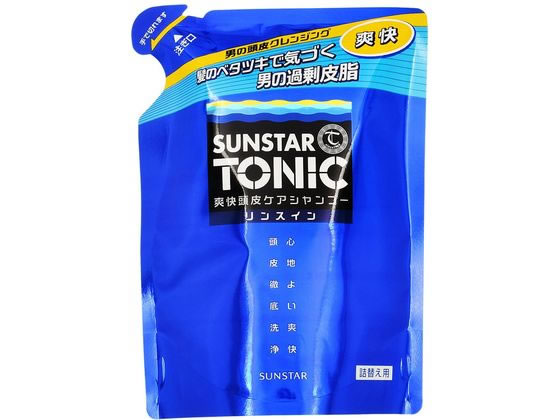 サンスター サンスタートニック 爽快頭皮ケアシャンプー リンスイン 詰替 340mL 1個（ご注文単位1個)【直送品】