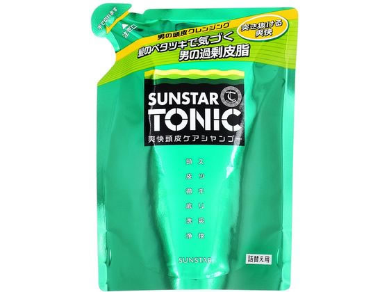 サンスター サンスタートニック 爽快頭皮ケアシャンプー 詰替え用 360mL 1個（ご注文単位1個)【直送品】