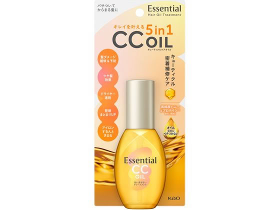 KAO エッセンシャル キューティクルケアオイル 60ml 1本（ご注文単位1本)【直送品】