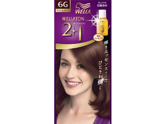 ウエラジャパン ウエラトーン2+1 クリームタイプ 6G ウォームブラウン 1個（ご注文単位1個)【直送品】