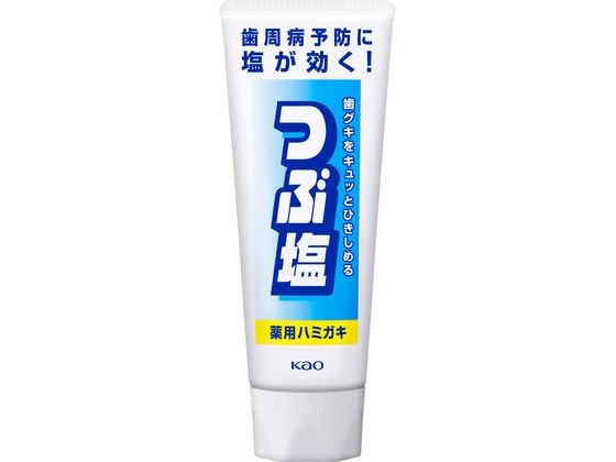 KAO つぶ塩 薬用ハミガキ 180g 1個（ご注文単位1個)【直送品】