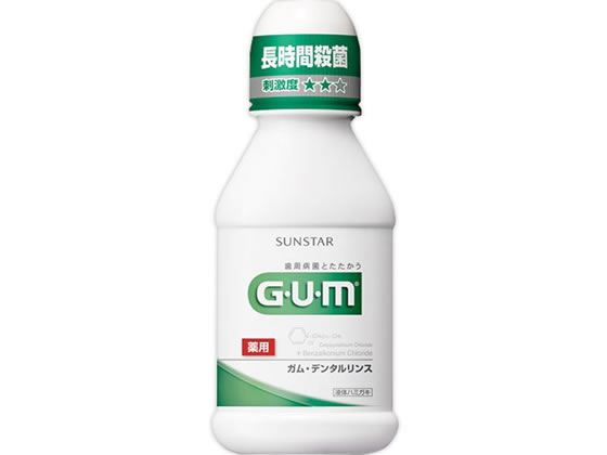 サンスター サンスター GUMデンタルリンス80ml 1本（ご注文単位1本)【直送品】