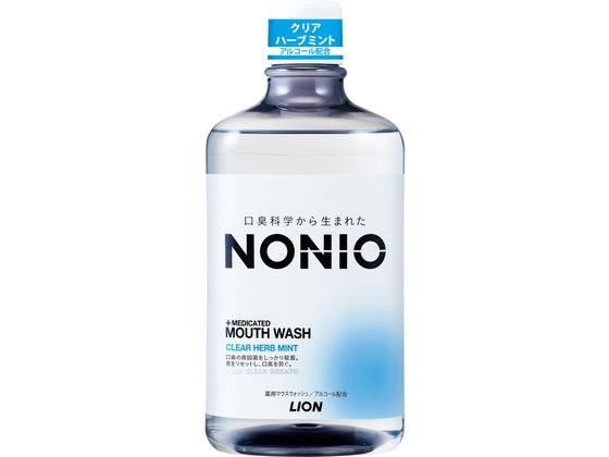 ライオン NONIO マウスウオッシュ クリア ハーブミント 1000ml 1本（ご注文単位1本)【直送品】