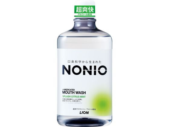 ライオン NONIO マウスウオッシュ スプラッシュ シトラスミント 1000ml 1本（ご注文単位1本)【直送品】