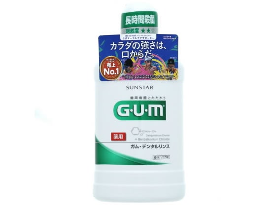 サンスター ガムデンタルリンス 500ml 1個（ご注文単位1個)【直送品】