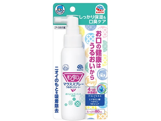 アース製薬 ヘルパータスケ モンダミン マウスSPうるおい80ml 1個（ご注文単位1個)【直送品】