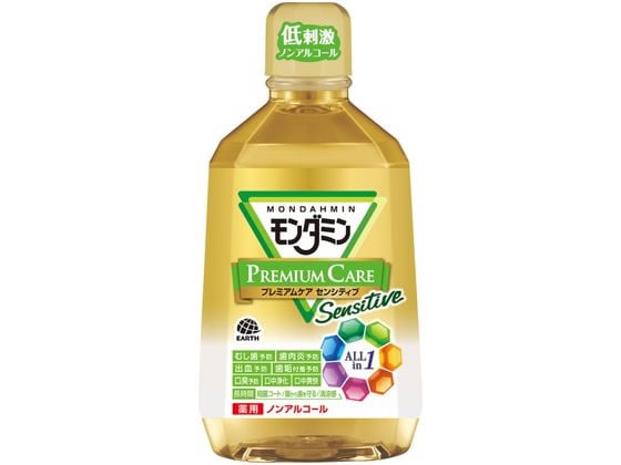 アース製薬 モンダミン プレミアムケア センシティブプレミアムシトラスミント1080ml 1本（ご注文単位1本)【直送品】