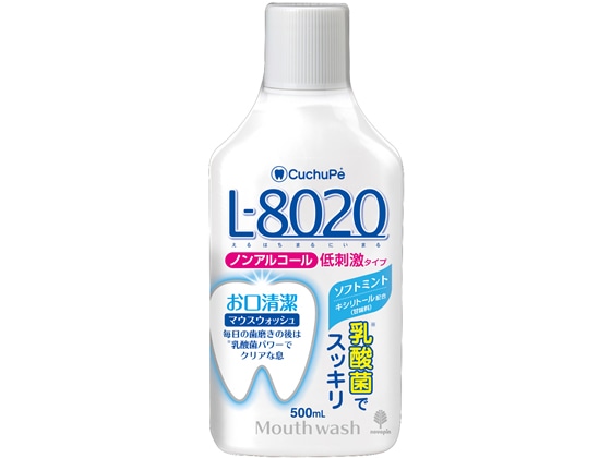 紀陽除虫菊 クチュッペ L-8020 ソフトミント(ノンアルコール) 500ml 1本（ご注文単位1本)【直送品】