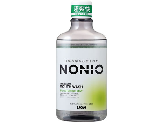 ライオン NONIO マウスウォッシュ 600ml スプラッシュシトラスミント 1本（ご注文単位1本)【直送品】