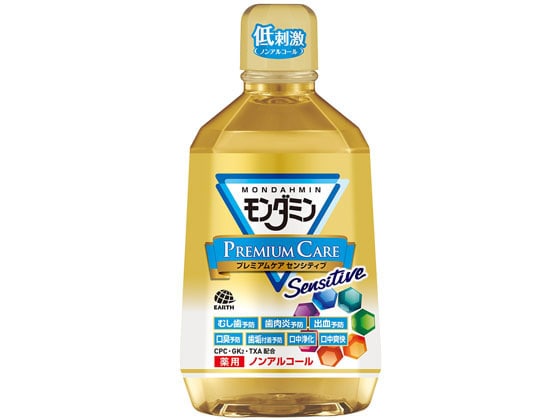 アース製薬 モンダミン プレミアムケア センシティブ 1080mL 1個（ご注文単位1個)【直送品】