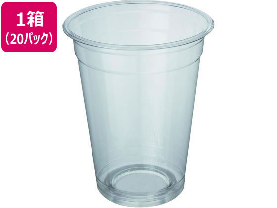 アートナップ 96口径リサイクルPETカップ 510ml 50P 20パック TS-71 1箱（ご注文単位1箱)【直送品】